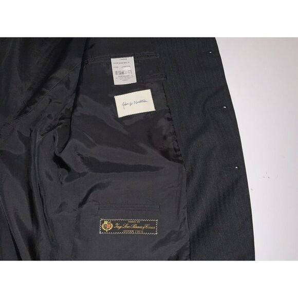 Loro Piana John W. NordstromMen3ButtonBlazer 100% WoolSize 44CHARCOALGREYPINSTIP - Picture 6 of 12